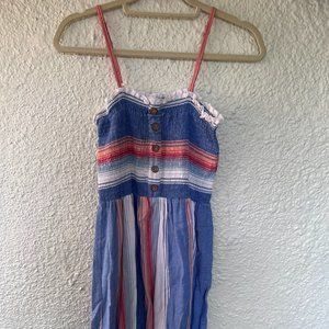 Angie Multi-Colored Long Length Dress